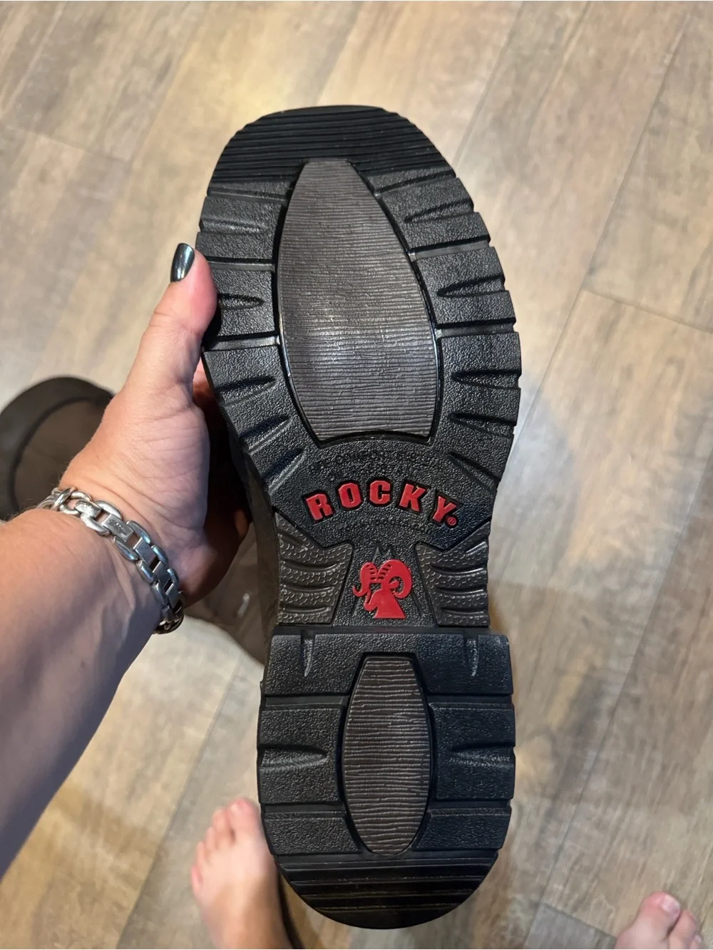 Rocky Men’s tall snake boots
